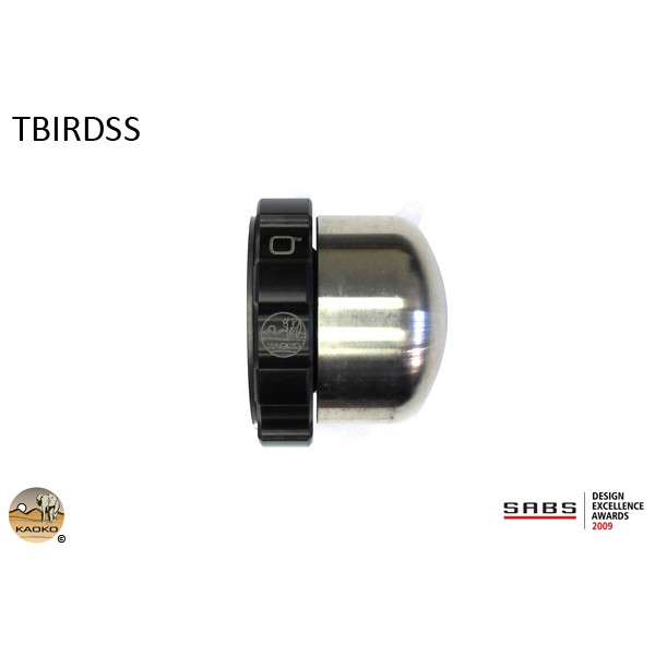 Kaoko Kaoko Throttle Stabilizer for the Triumph Thunderbird 1600 (2011-) : With Stainless Steel OEM End Weights